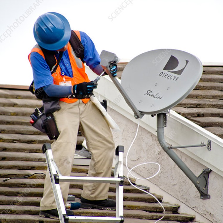 Satellite installation